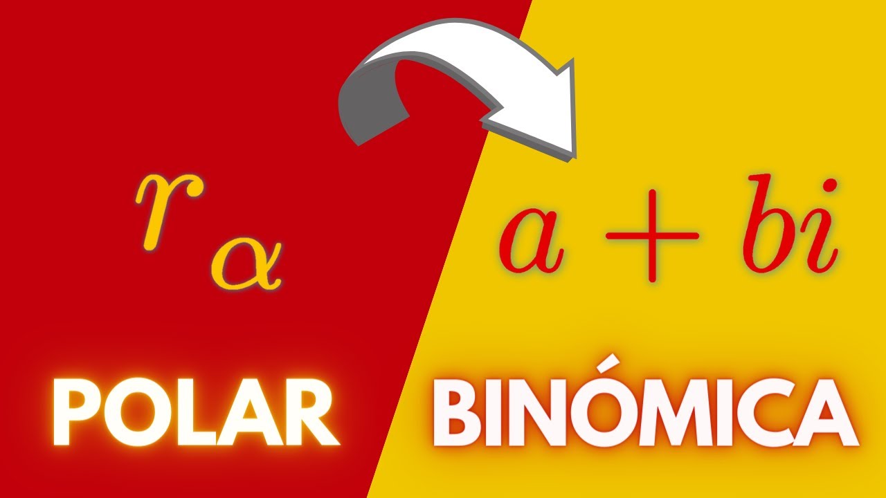 ✔️ Aprende a Pasar de FORMA POLAR a BIN&Oacute;MICA ➤ N&uacute;meros Complejos