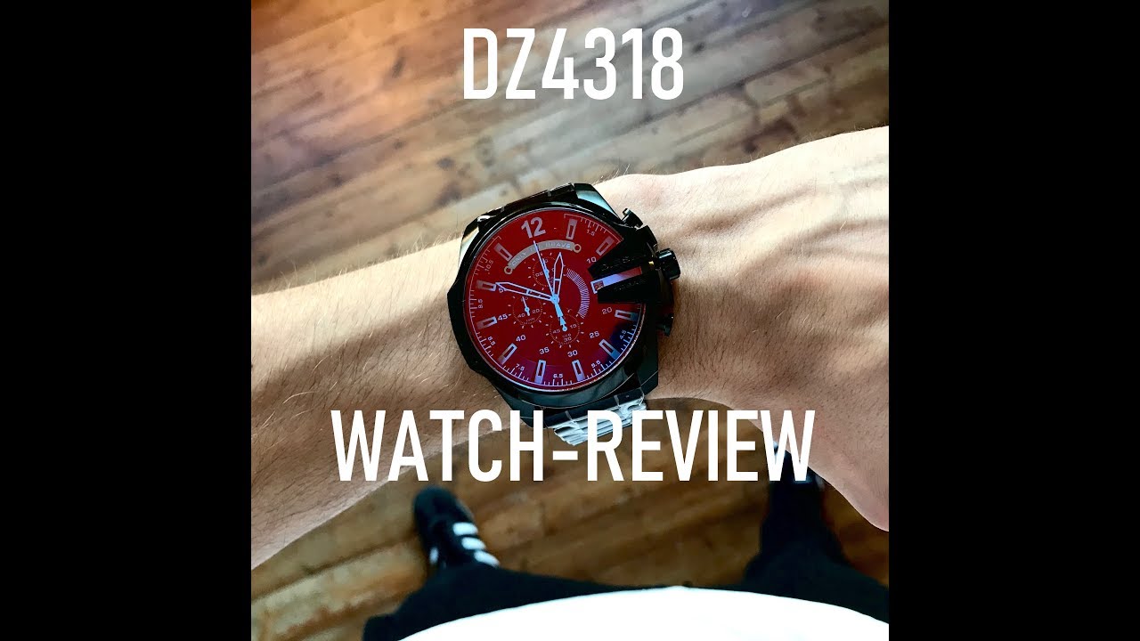 Diesel Men's Watch DZ4318 Review - Unboxing (The most well Known Diesel WATCH )