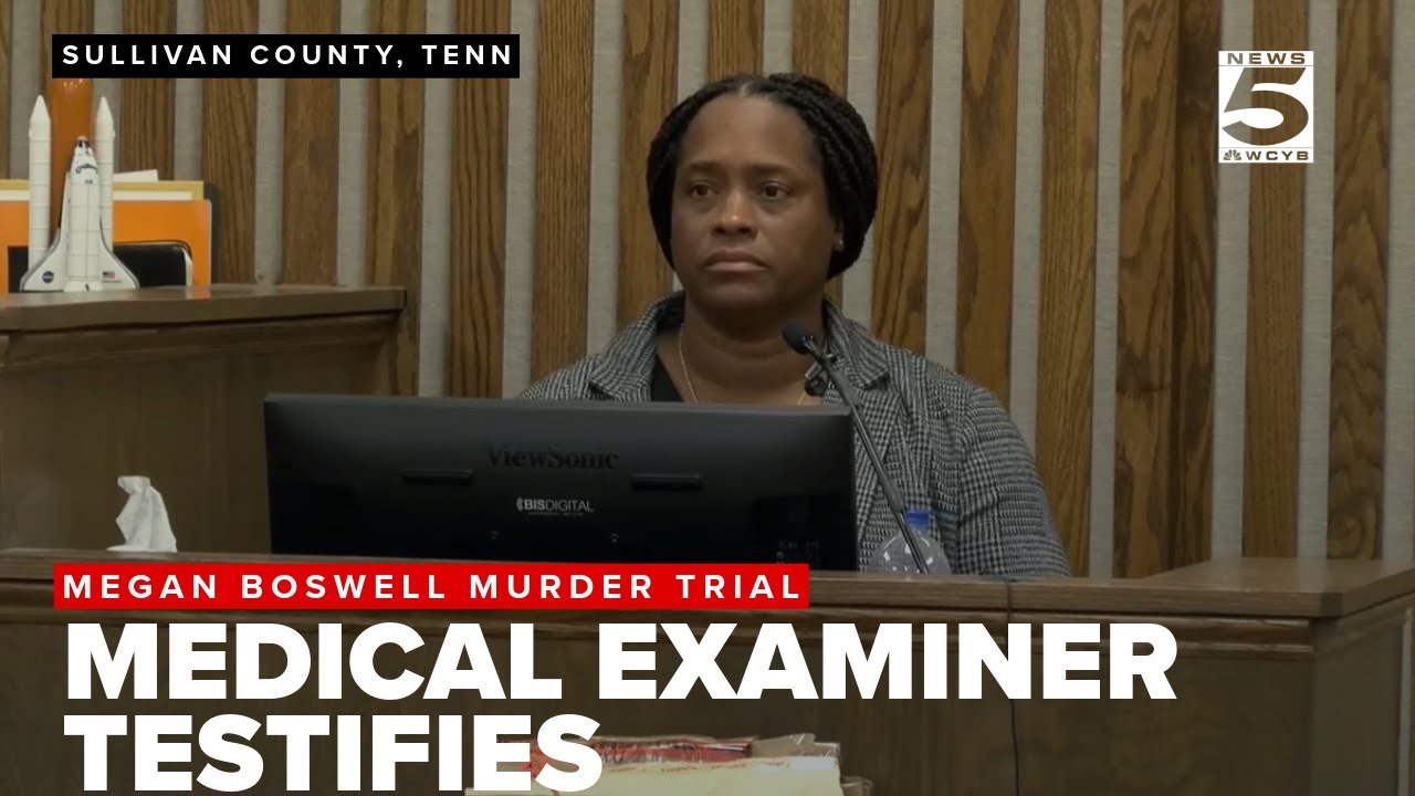 Medical examiner Dr. Martrina Schmidt testifies on Evelyn Boswell's cause of death