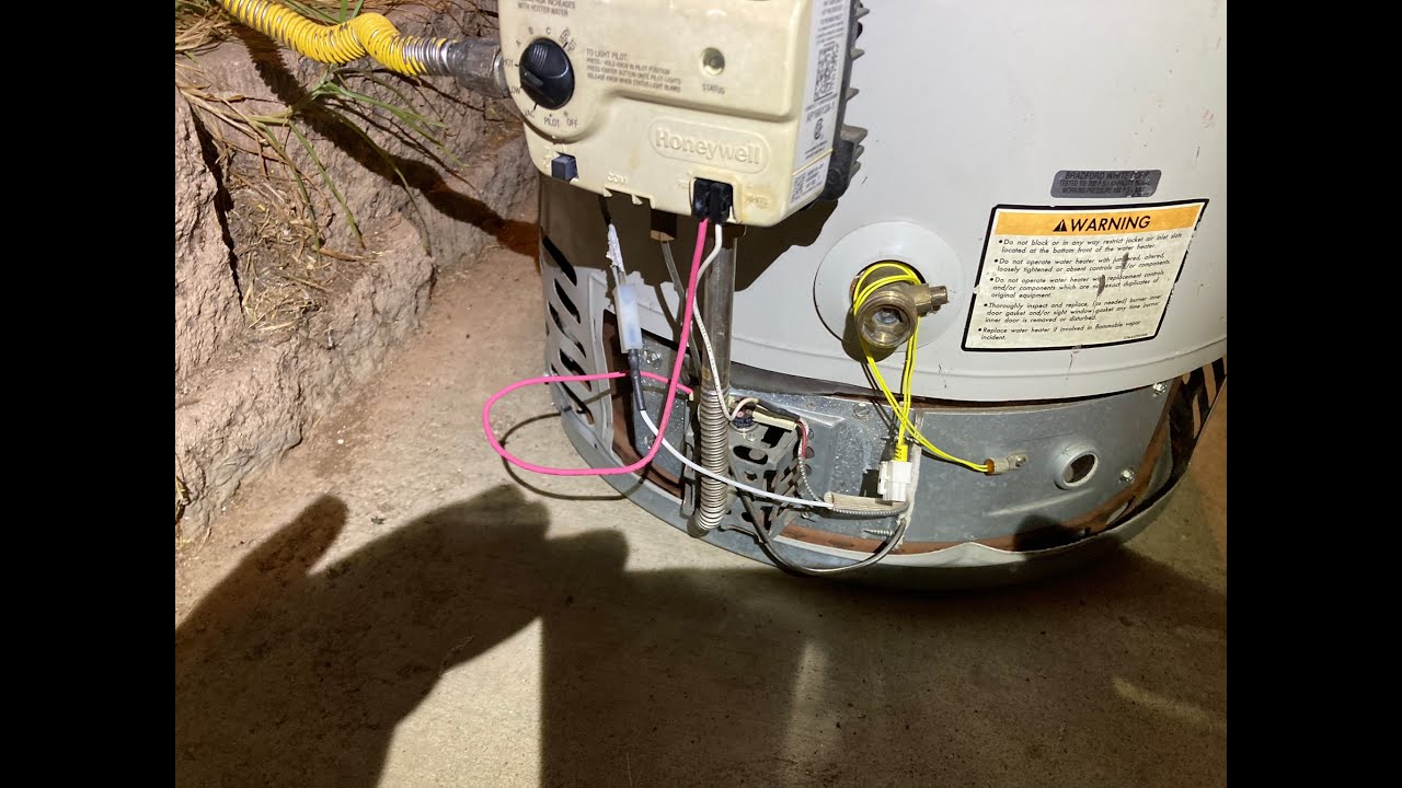 The exploding Bradford White water heater! Fixed!