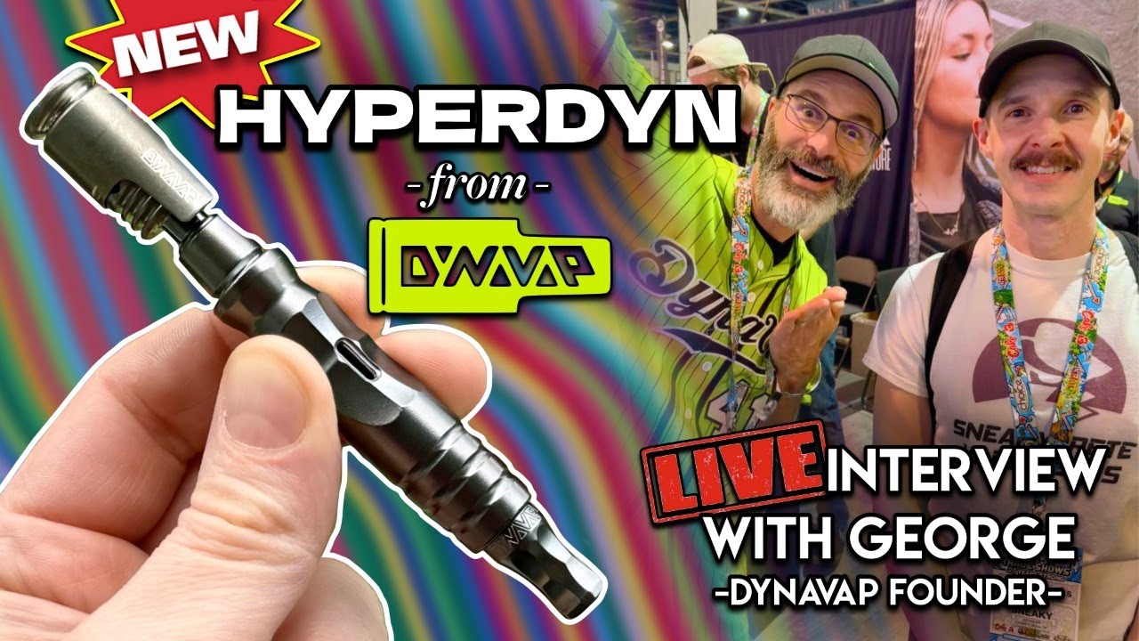 Exclusive Livestream with George from DynaVap: Unveiling the Brand New HyperDyn! #brandnew #info