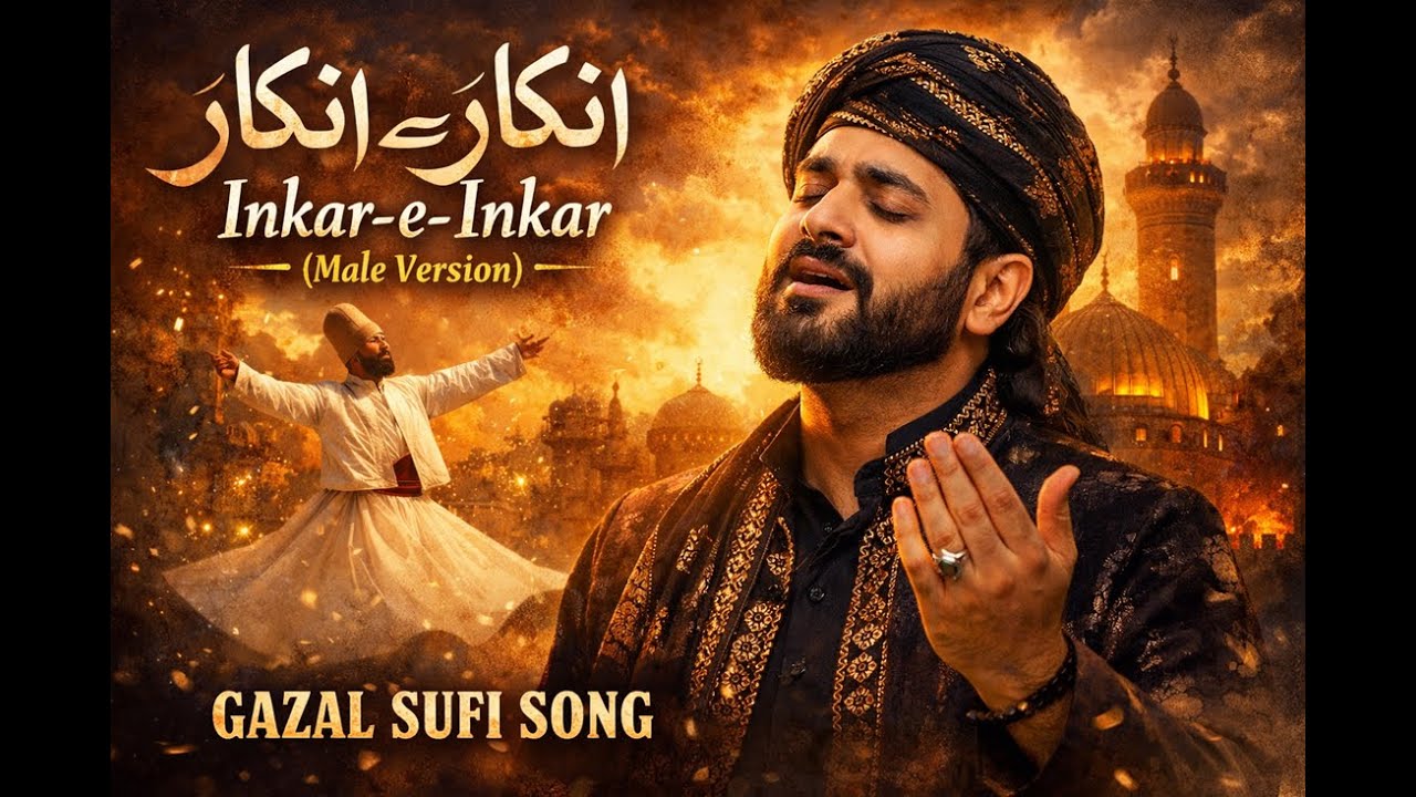 Inkar-e-Inkar (Male Version) | Ghazal Sufi Song | Soulful & Spiritual Melody