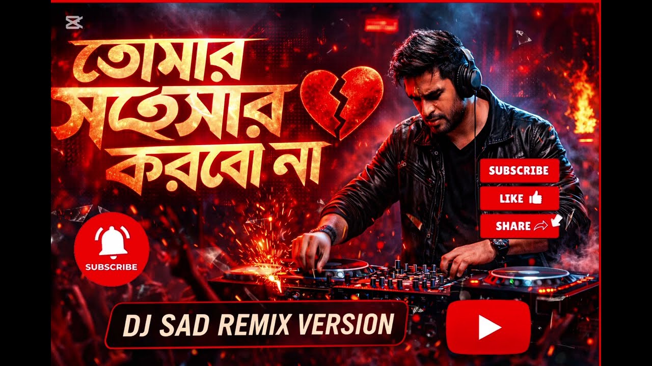 Tomar Shonshar Korbo Na (তোমার সংসার করবো না) 💔 DJ Sad Remix 2026  Bangla Heartbreak Song  LK Remix