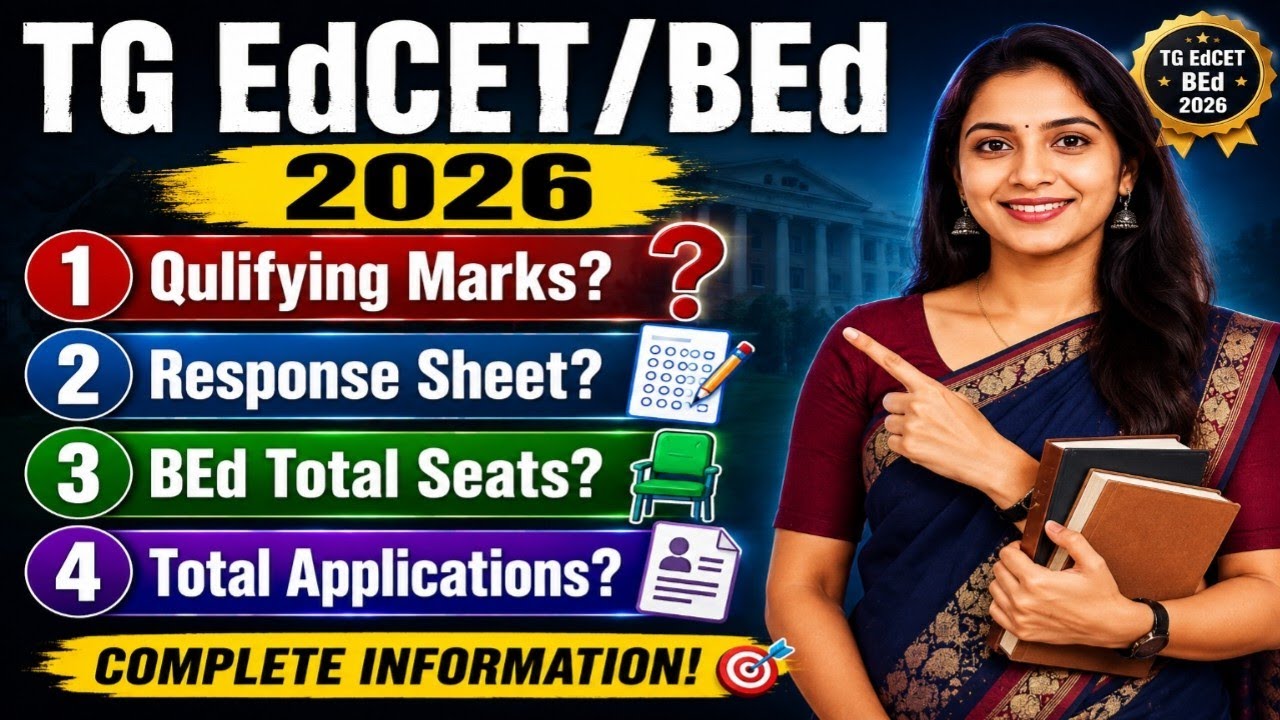 TG EdCET Cutoff Marks for BC and OC@StudentUpdates247 