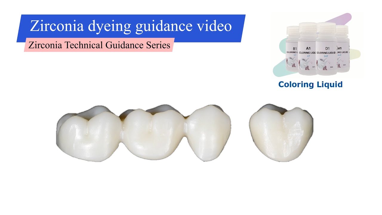 Aidite Zirconia Dyeing Guidance Video