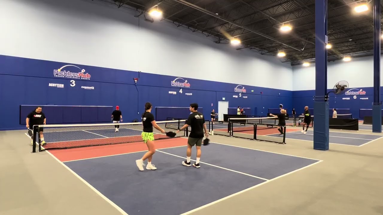 The Frost Surge : Round Robin Game 3.                    4.0 Mixed Doubles 