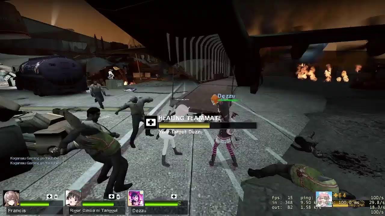 Left 4 Dead 2, Free Play Online #147 with @SitiIsabella1995 @Zeinnt @iamjromdo