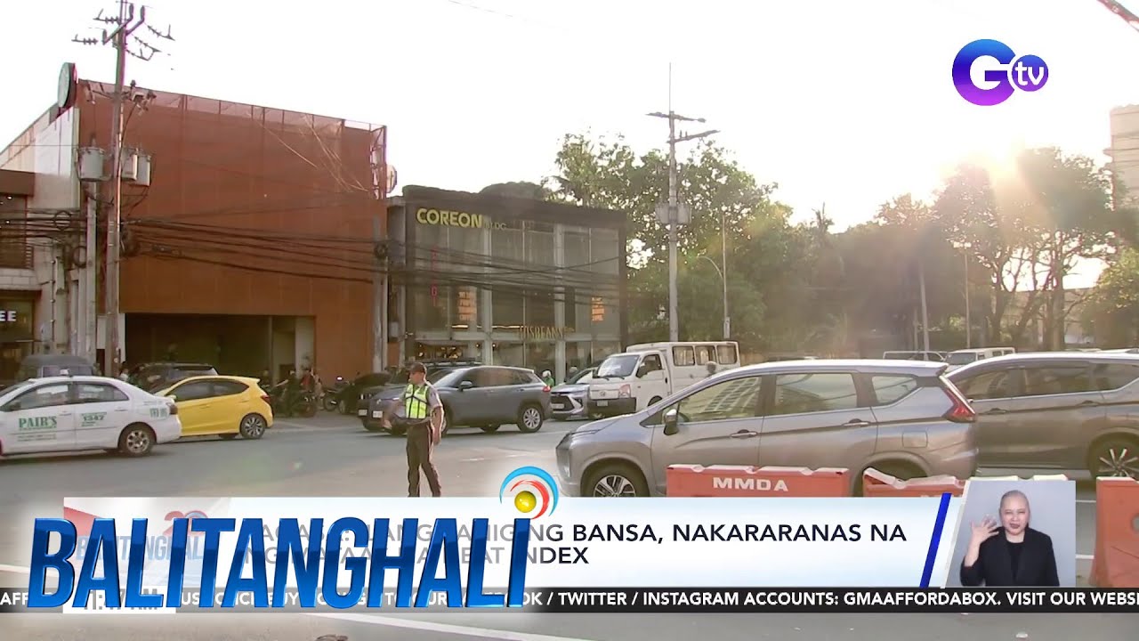 PAGASA - Damang init o heat index ngayong araw sa Coron... | Balitanghali
