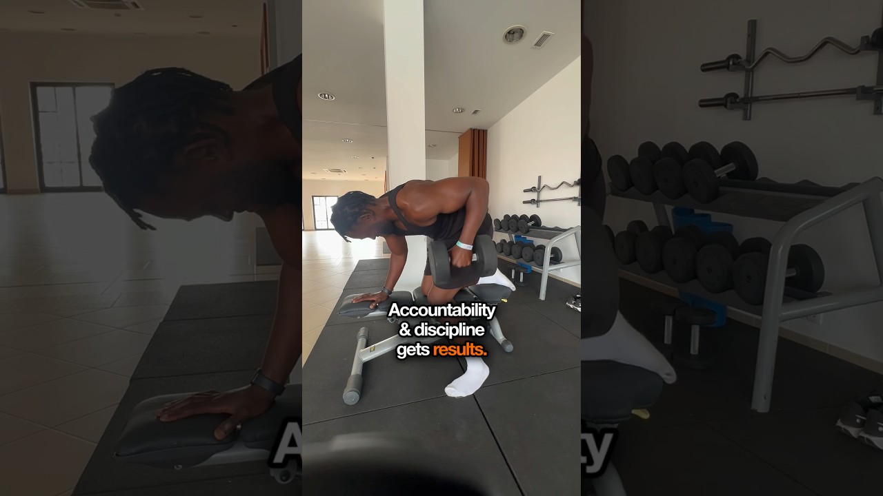 TAKE ACCOUNTABILITY & STAY FOCUSED #fitness #gym #mindset #dailyshorts #viral