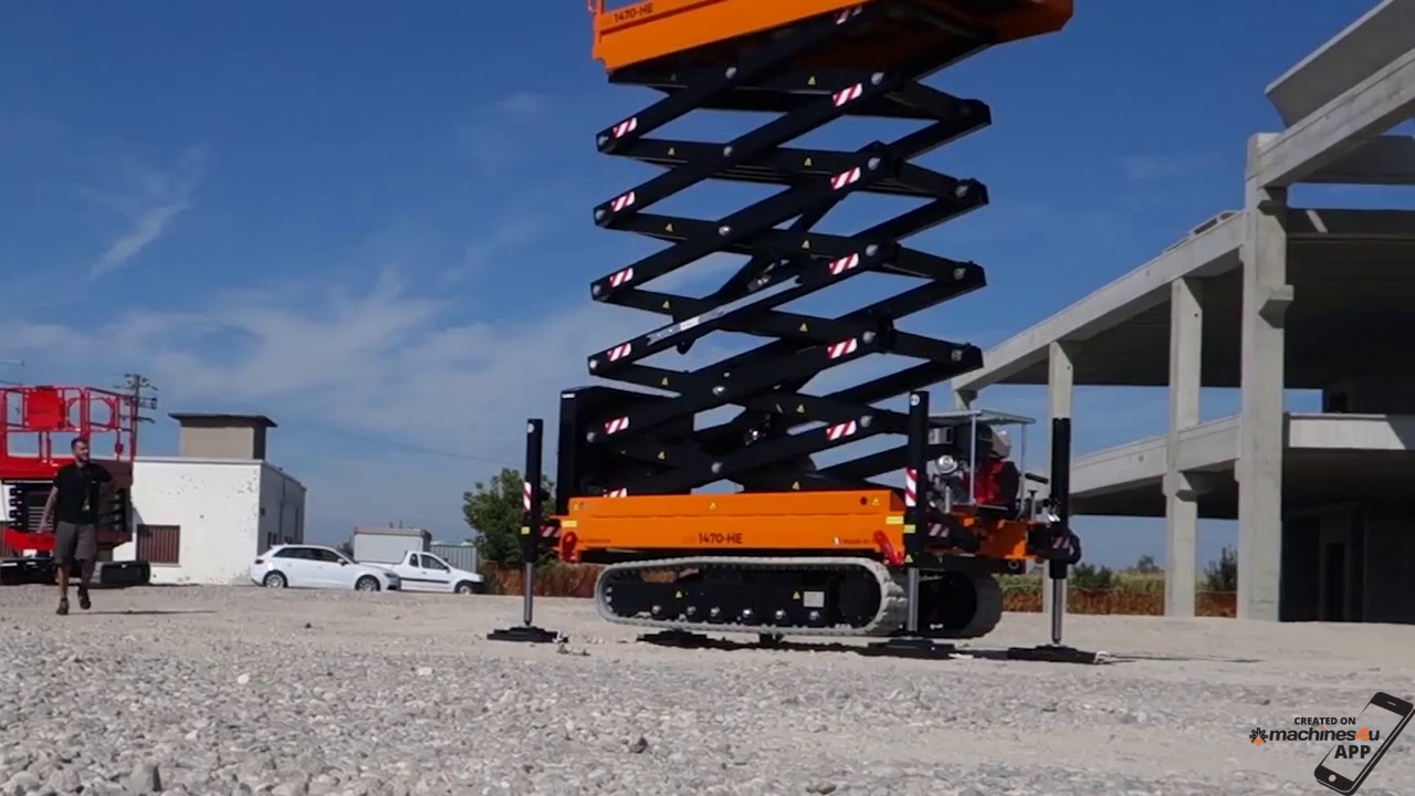 Athena 14.70HE Bi Levelling Scissor Lift