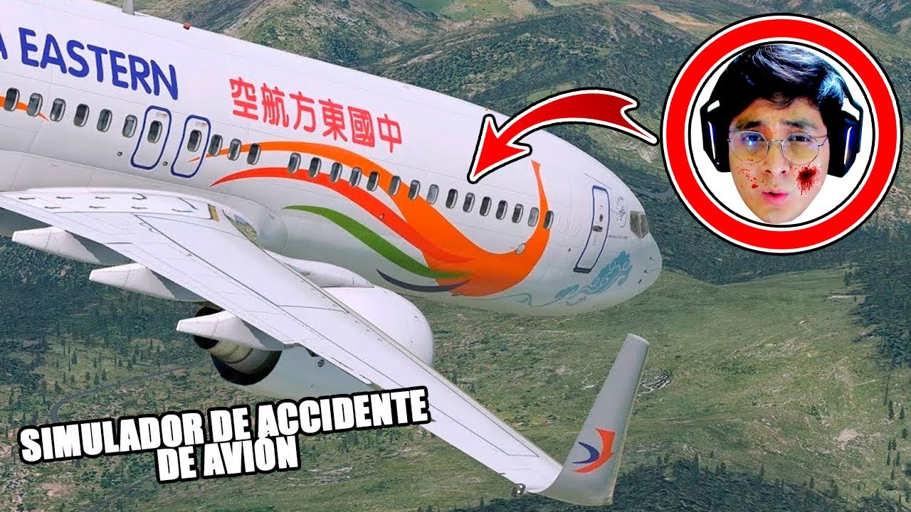 SIMULADOR DE ACCIDENTES DE AVIÓN!! ✈️ | JehxTp
