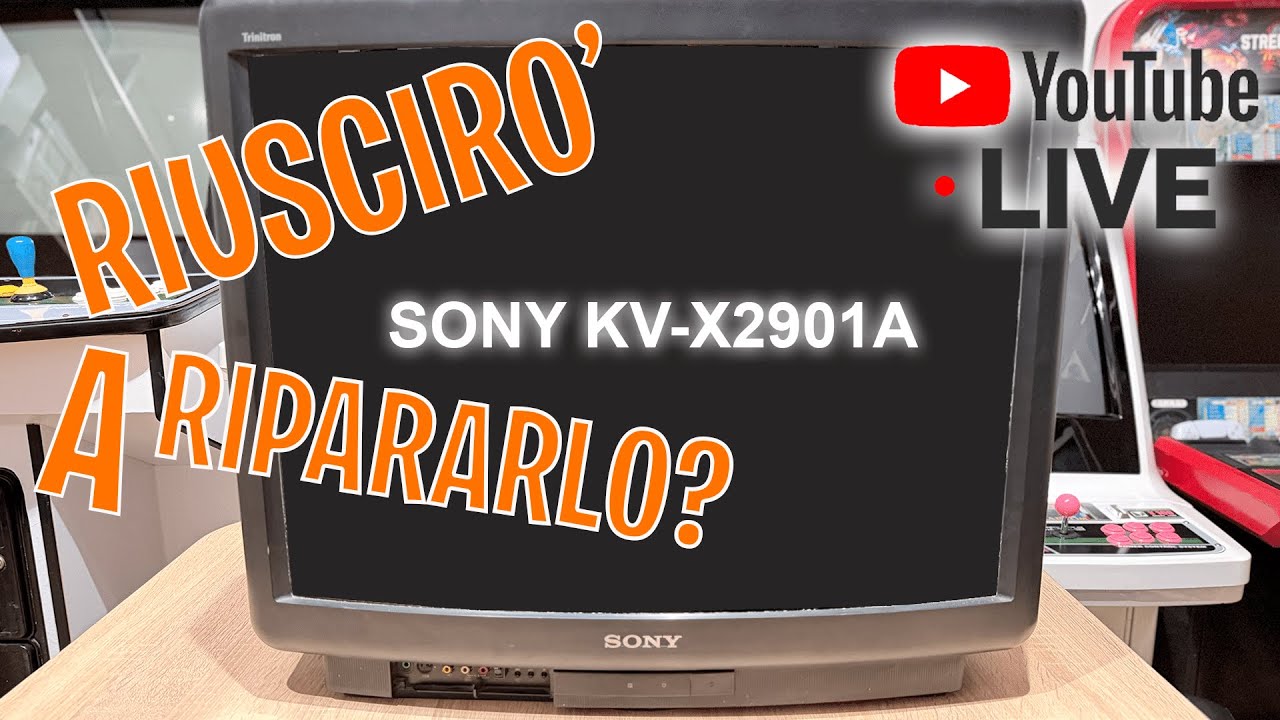 RIPARAZIONE LIVE DI UN SONY KV-X2901A