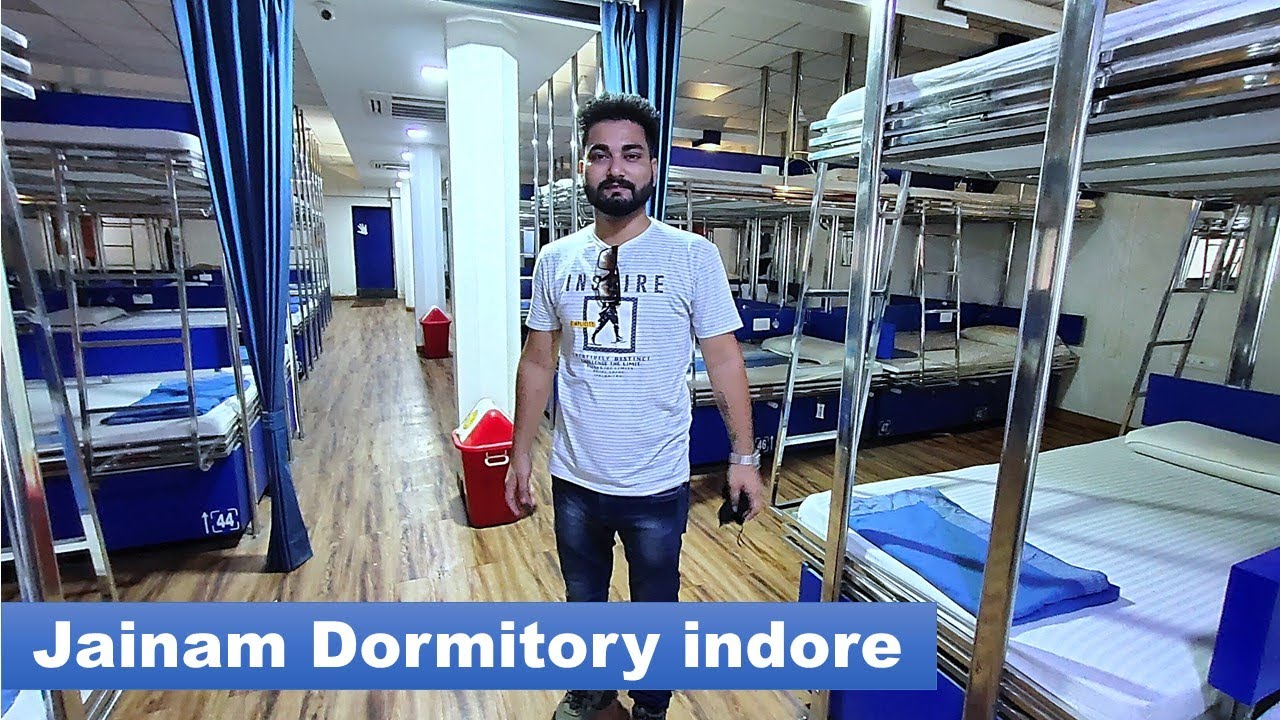 Dormitory Near Indore Railway Station | Jainam Dormitory Indore | Cheapest Hotel in indore