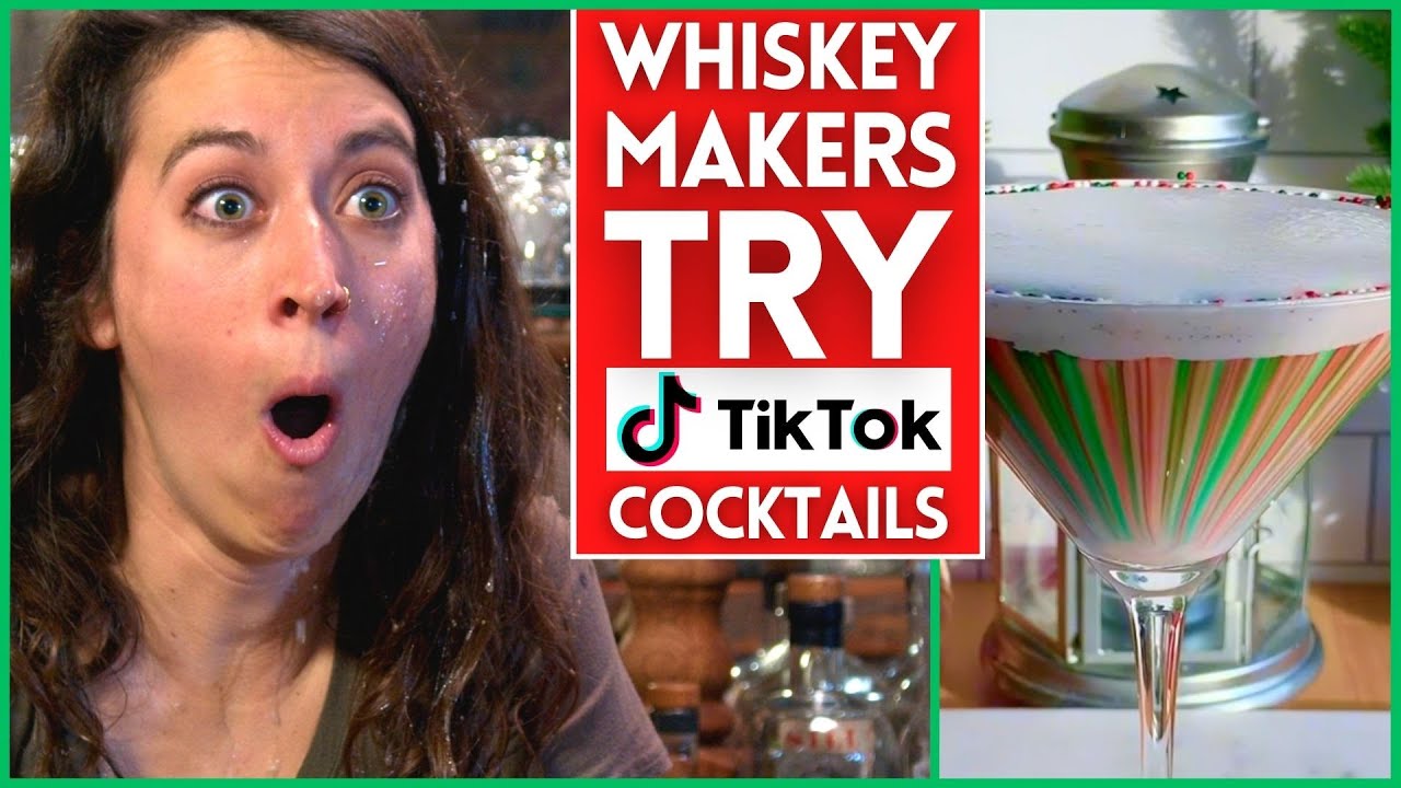 Whiskey Maker пробует коктейли TikTok HOLIDAY для легенд озорного списка