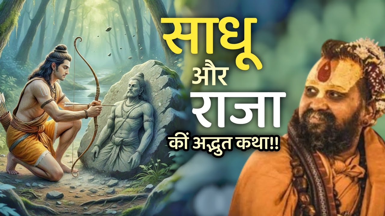 साधू और राजा कीं अद्भुत कथा!! एक महात्मा का अद्भुत प्रसंग!! #viral #viralvideo #bhagwatkatha #bhakti