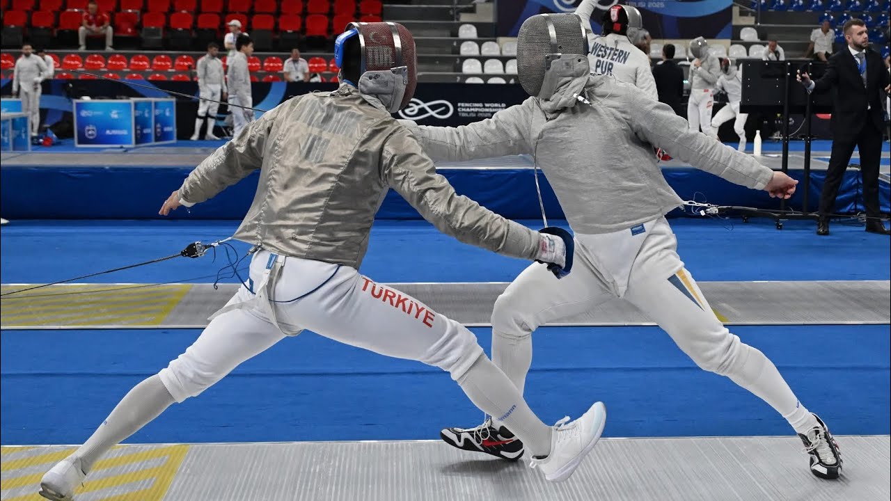 Enver YILDIRIM TUR vs SARKISSYAN KAZ Fencing World Championship Tbilisi 2025 T64