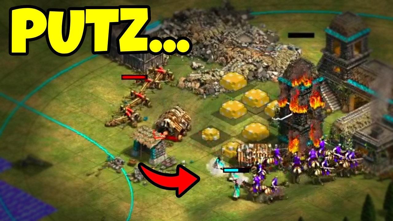 Esse Time Está PESADO! | 3v3 Arabia AoE2