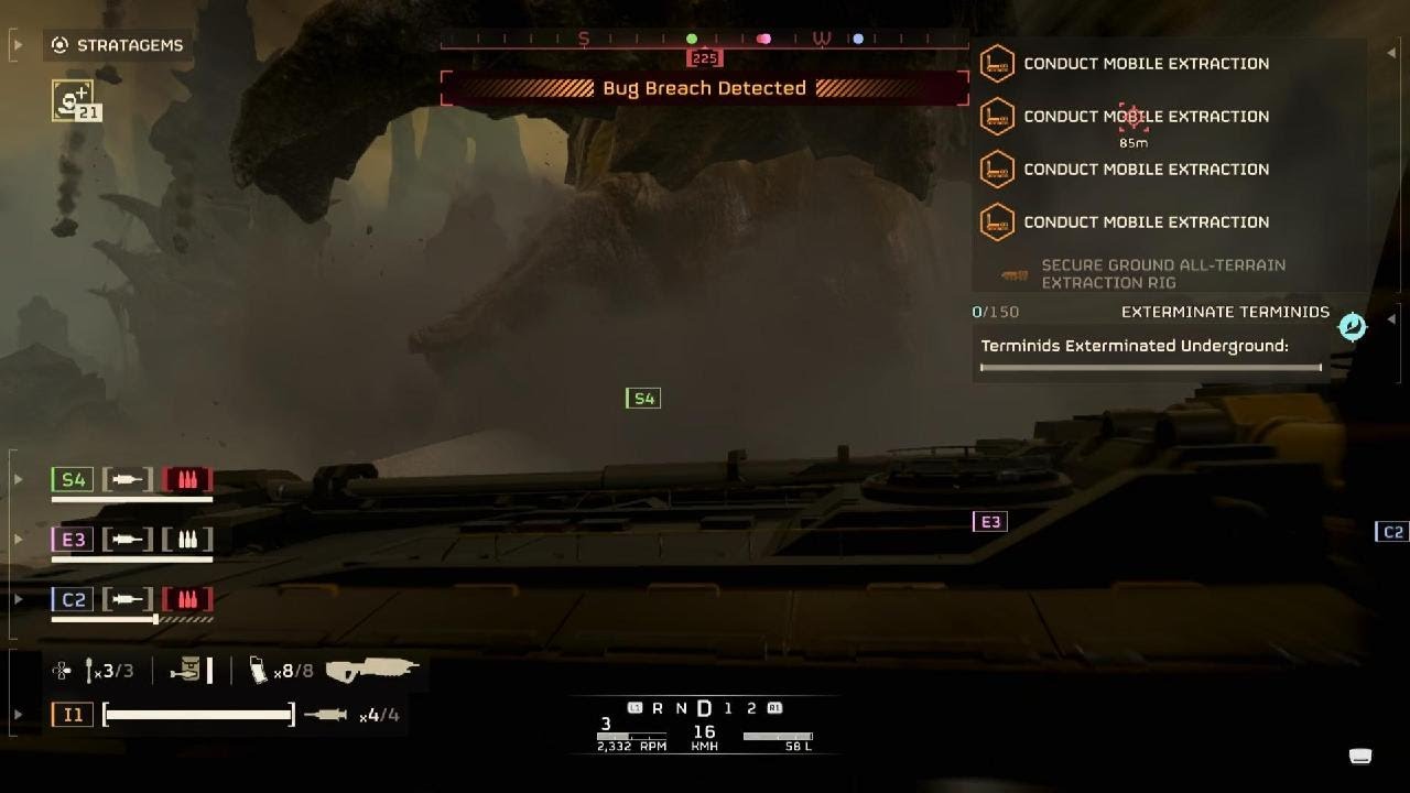 HELLDIVERS  2 Hive Lord.  OMGGGGGGG