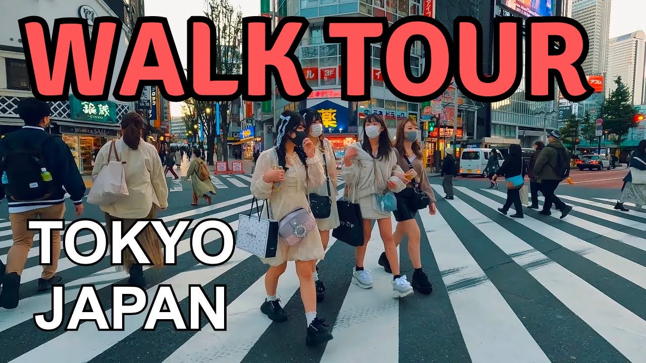 TOKYO, JAPAN 🇯🇵 [4K] SHIBUYA — 1 HOUR Walking Tour — DECEMBER 2023