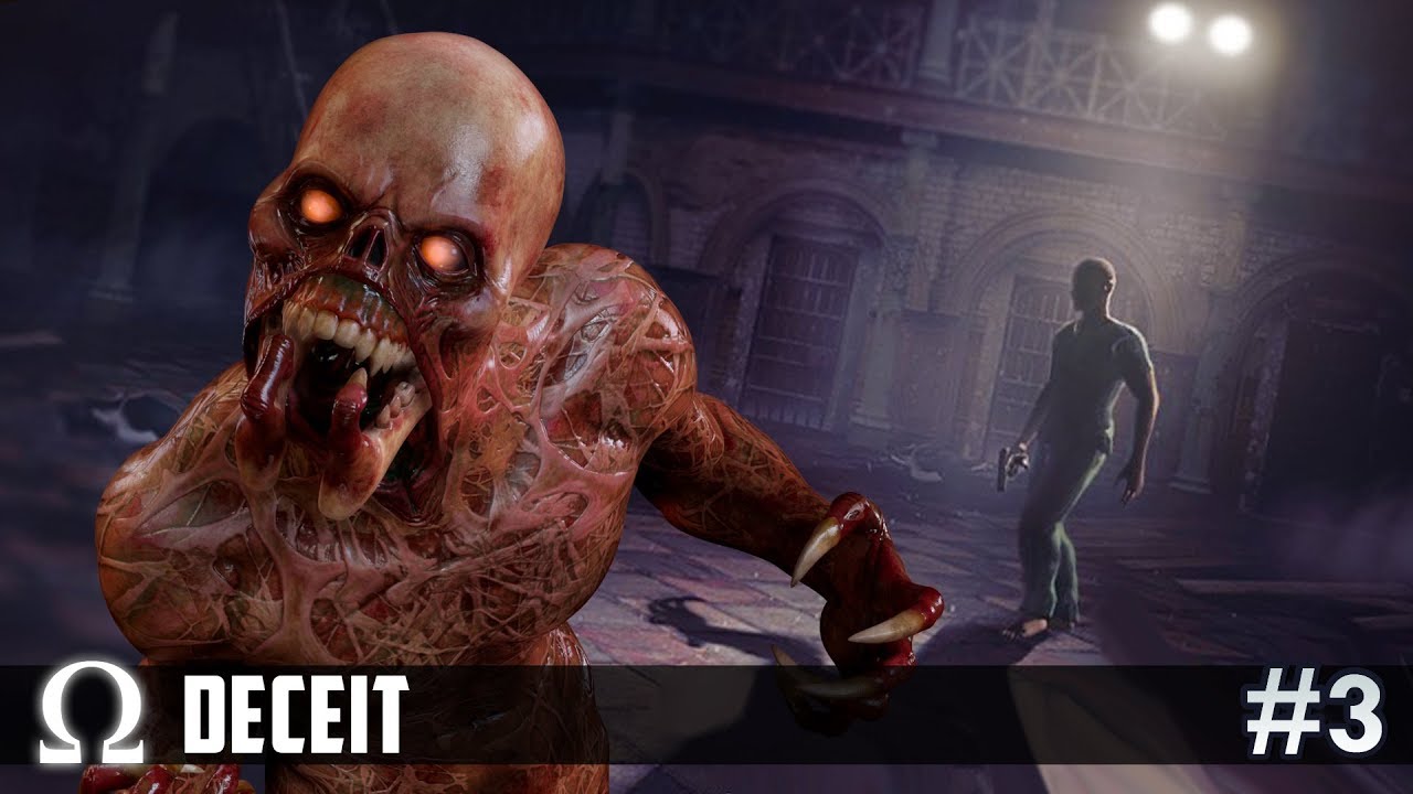 МОНСТРЫ НА ПОБЕГЕ! | Deceit Multiplayer #3 при участии Delirious / Cartoonz / Squirrel / Satt
