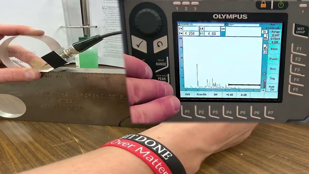 UT Shear Wave Weld Inspection (Part 1 Calibration) - AWS D1.1