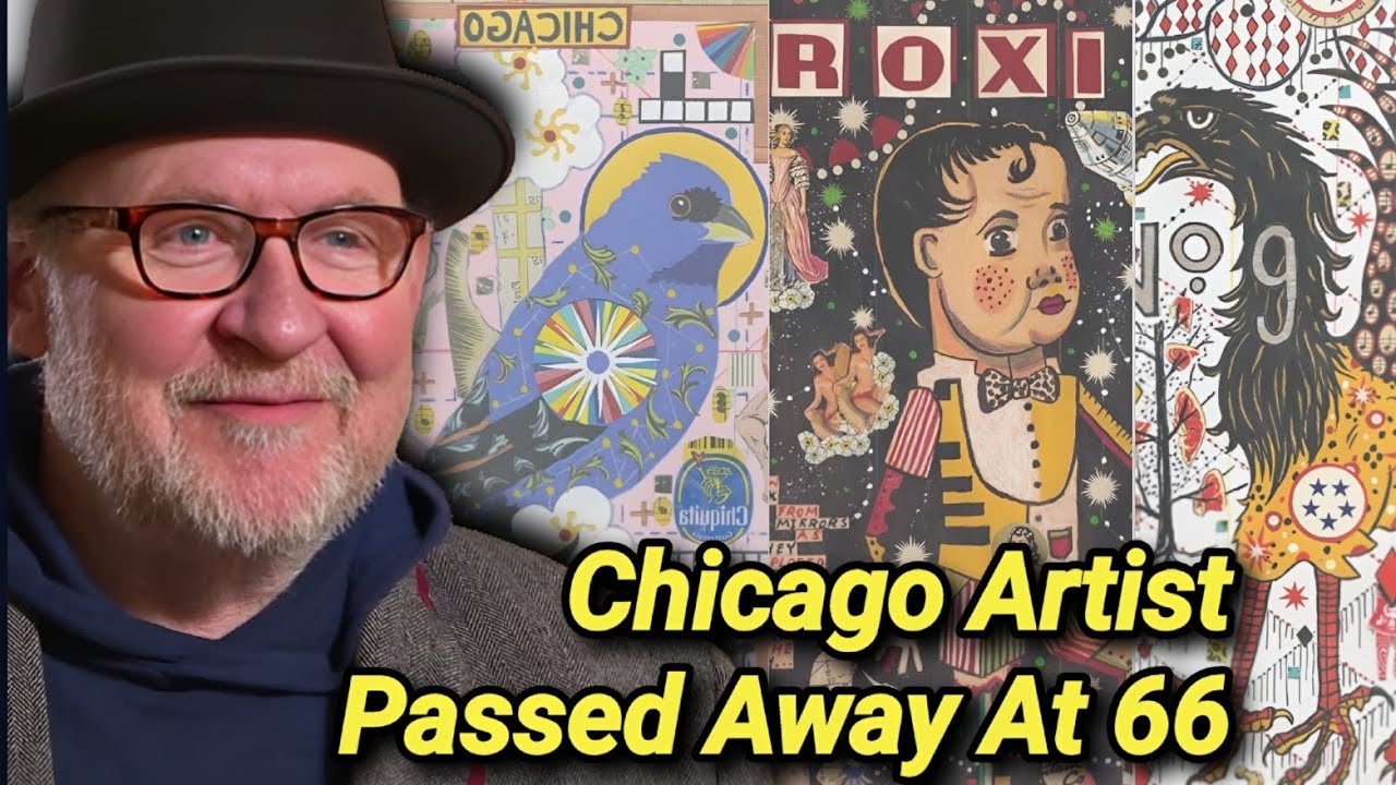 Tony Fitzpatrick Dead at 66 | Chicago Artist Dies | Multimedia Artist Died | Cause Of Death | Art