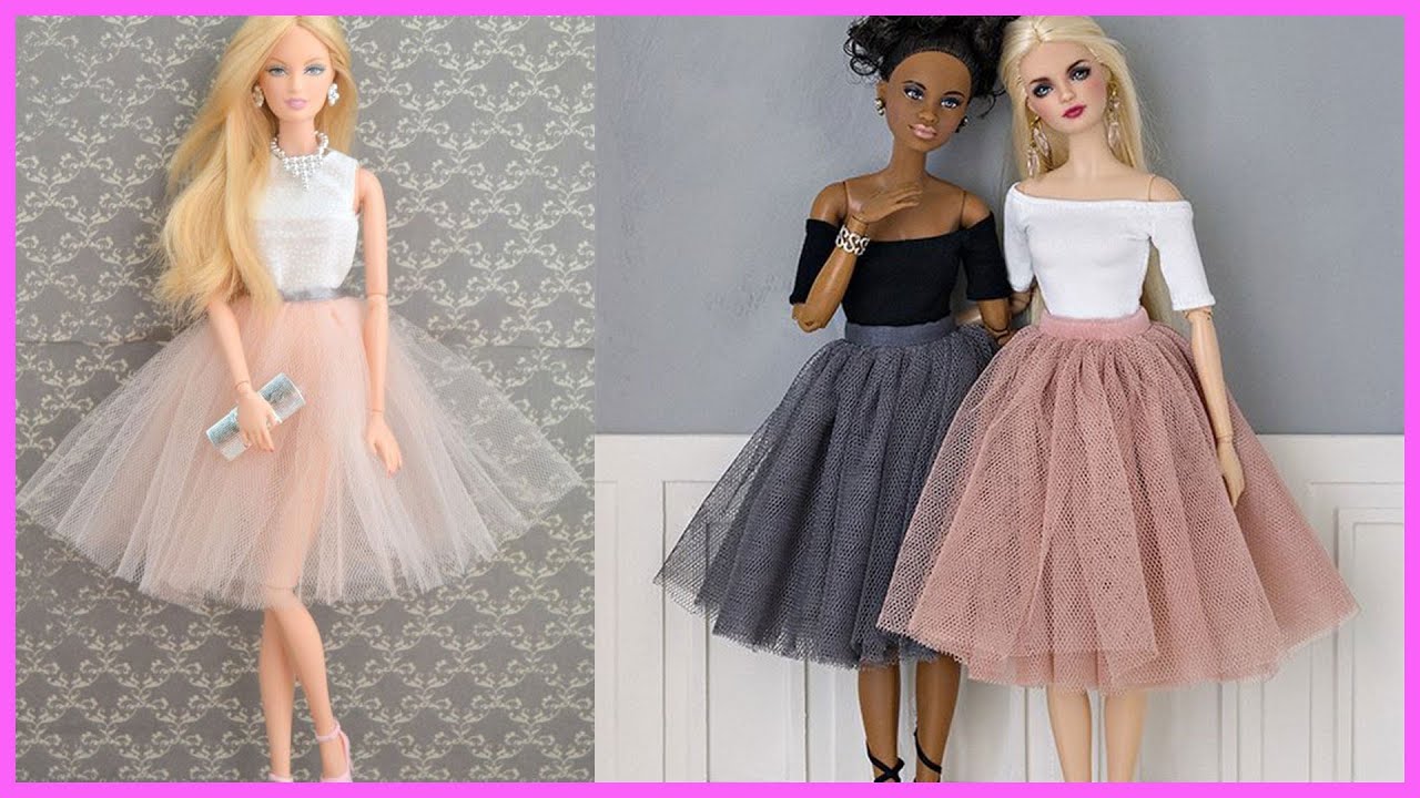 DIY Vestidos de Tul Barbie