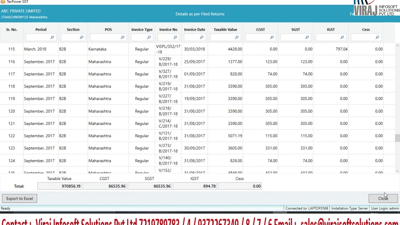How to Prepare and File GSTR 9 using TaxPower GST?