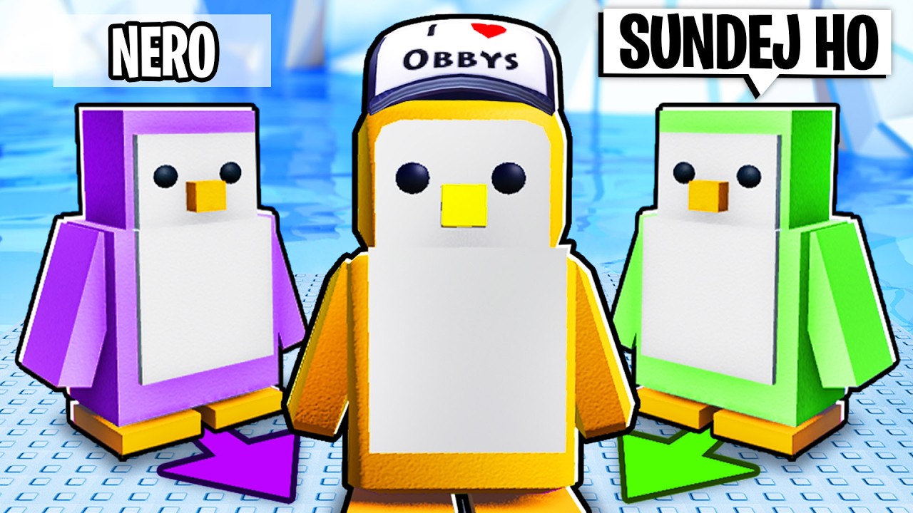 3 idioti soutěží v ROBLOX Knockout...