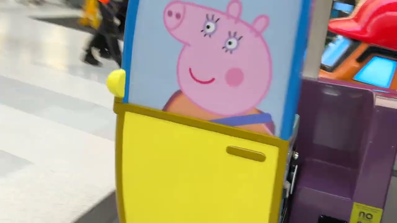 MH leisure peppa pig campervan kiddie ride