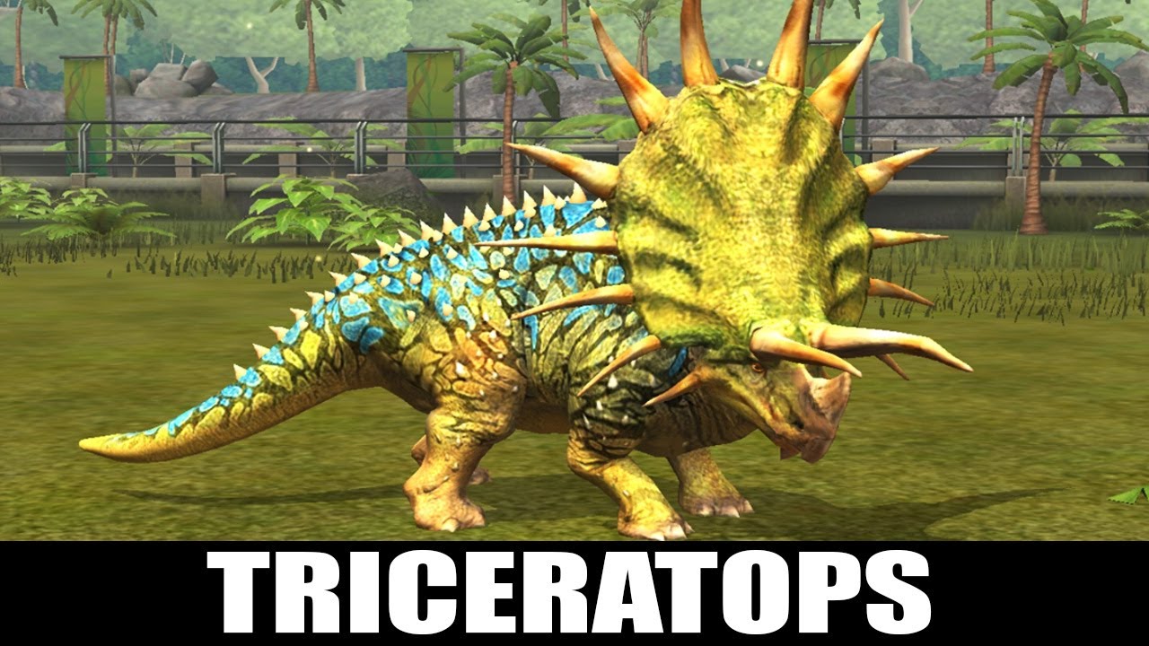 TRICERATOPS MAX LEVEL 40 - Jurassic World The Game