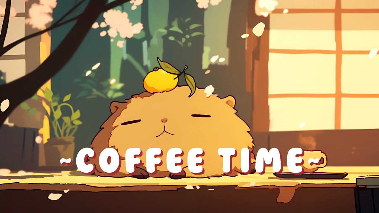Capybara Lofi Radio - Relaxing Jazz Hop Collection ~ Warm Feelings ~ 📚 🎵