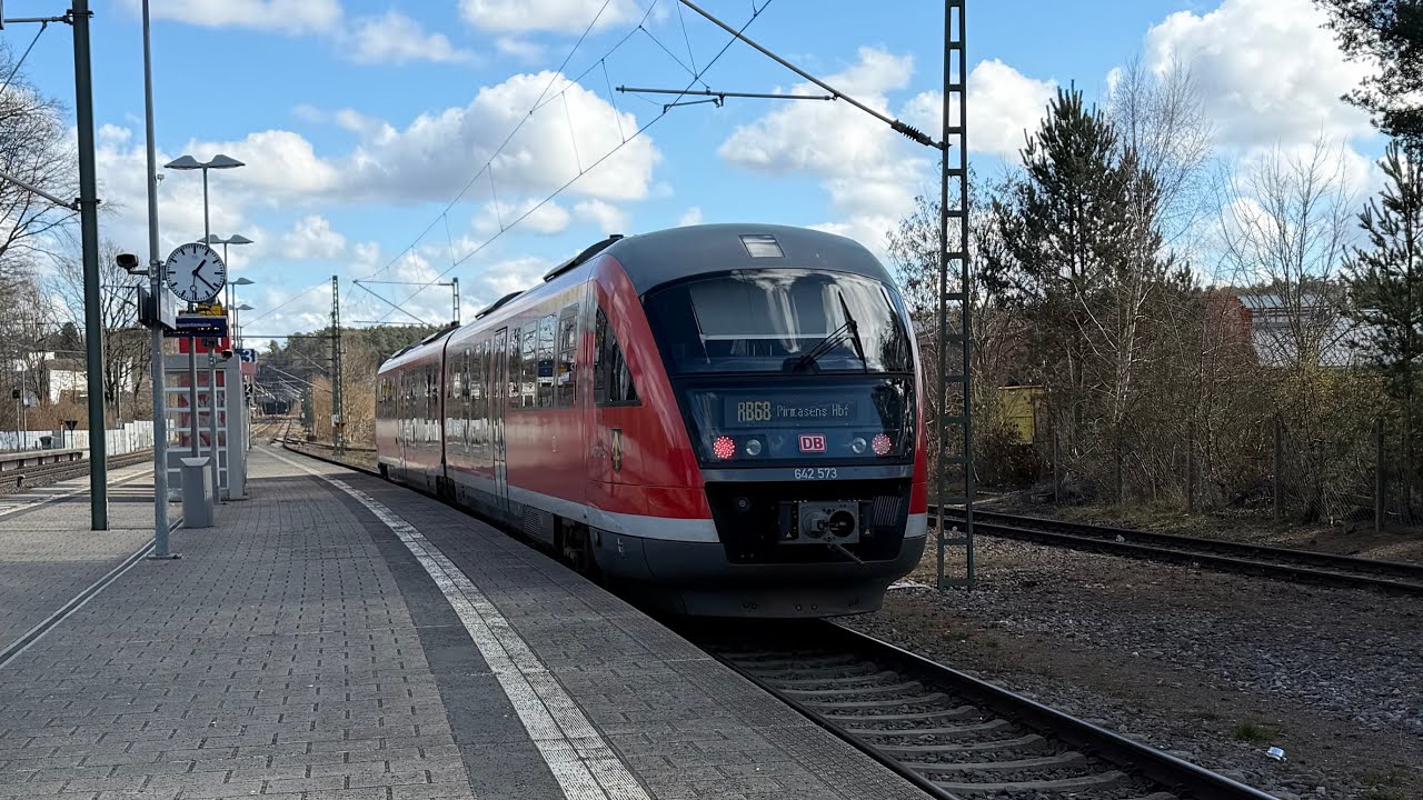 [4K] Alltagverkehr + Umleiter TGV/ICE ￼in Rohrbach(Saar) mit BR159,BR429 und mehr