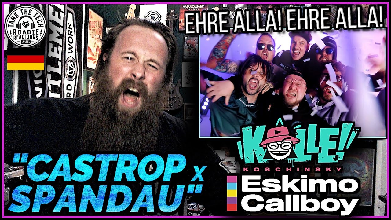 ROADIE REACTIONS | Kalle Koschinsky feat. Electric Callboy - 