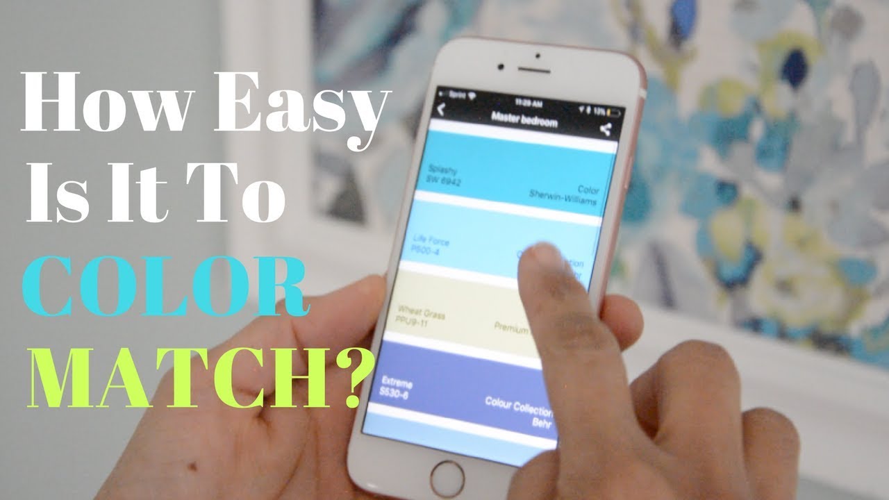 How Easy Is It To Color Match Paint? Let's Test and Review the Nix Mini Color Sensor - Thrift Diving