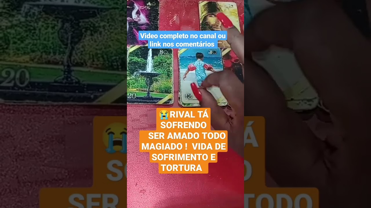 😭RIVAL T&Aacute; SOFRENDO e  SER AMADO TODO MAGIADO !  VIDA DE SOFRIMENTO E TORTURA  - ELE E A OUTRA TAROT