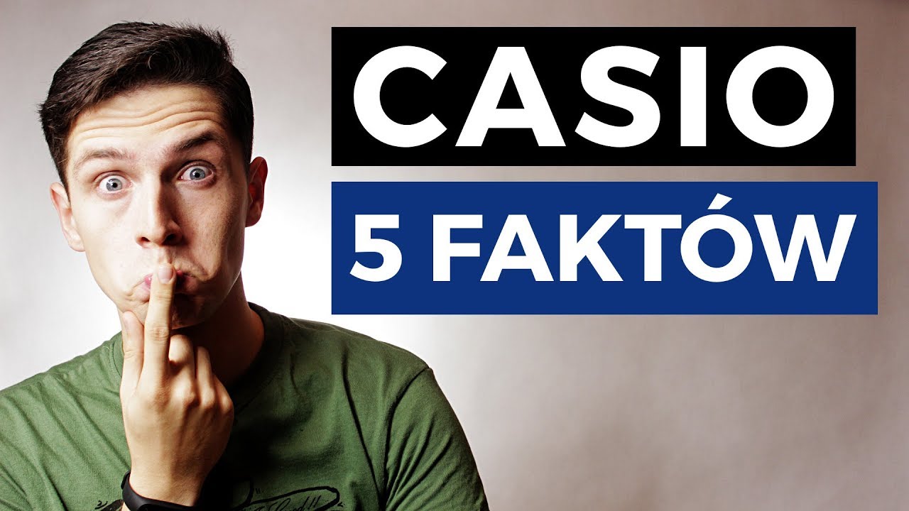 CASIO &ndash; 5 FAKT&Oacute;W, o kt&oacute;rych nie mieliście pojęcia!💰🇯🇵 | TikTalk odc. 82