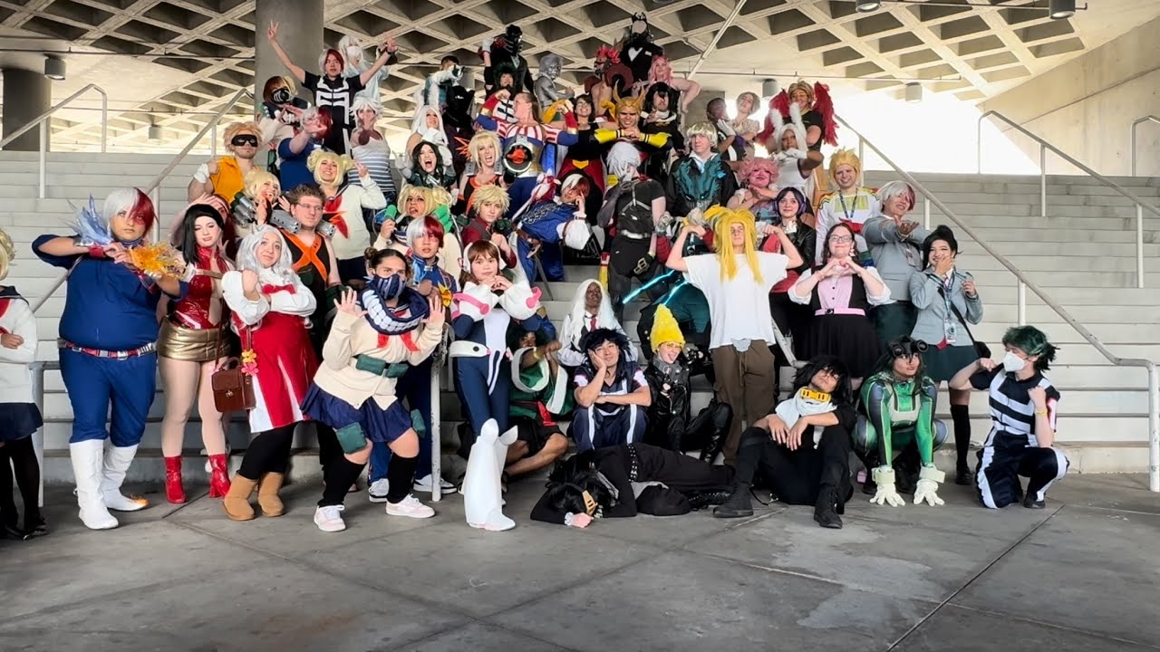My Hero Academia Cosplay Gathering. Anime Expo 2024. Day 1.