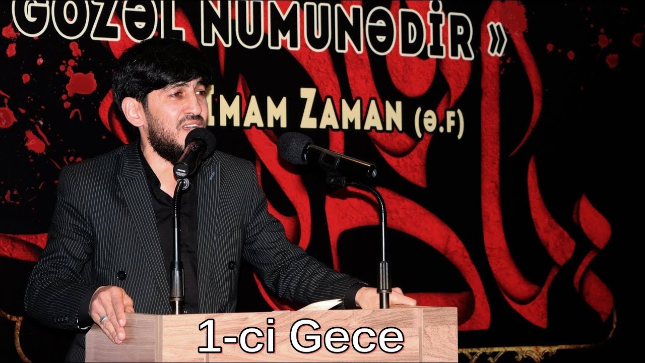 Haci Zahir Mirzevi / Xanim Zehra Meclisi 1-ci Gece / Eyyami Fatimiyye 2019