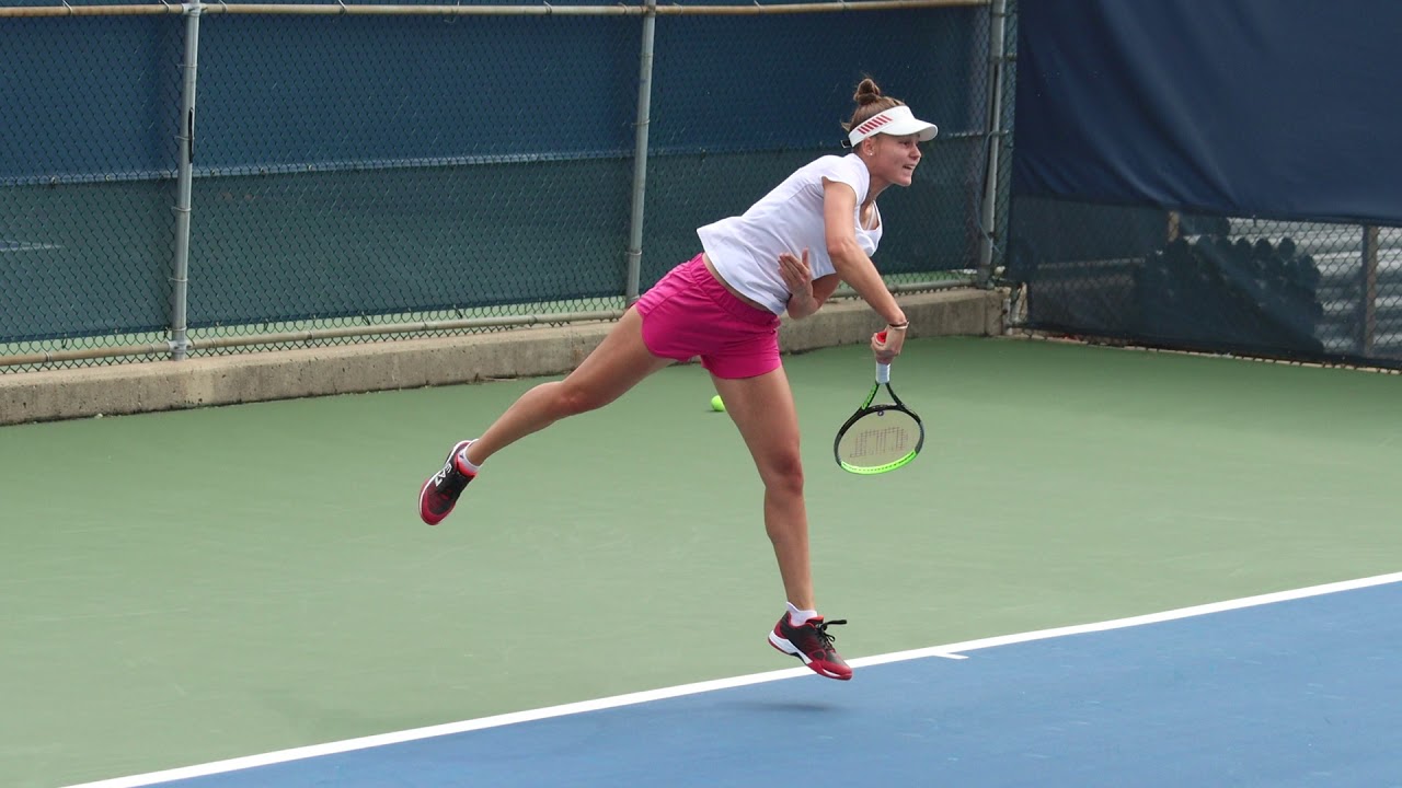 Veronica Kudermetova at practice , WS Open 2021
