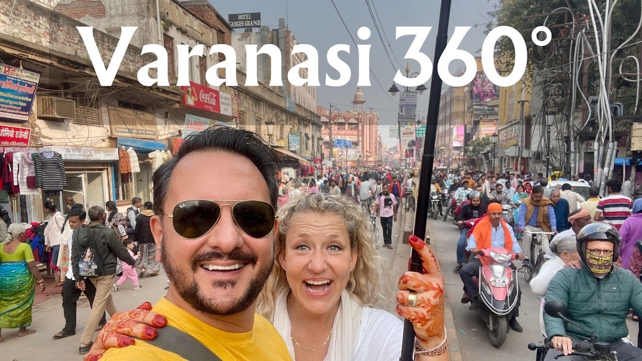 Varanasi 360° Walking Tour | Experience India's Holiest City | Ganges River and Holy Ghats