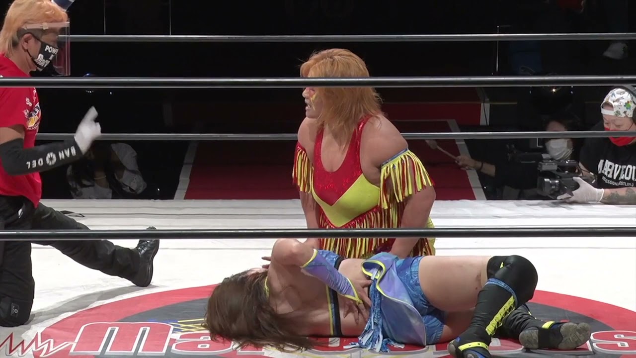 門倉凛 vs 井上京子　2021.6.28 新木場｜マーベラスプロレス