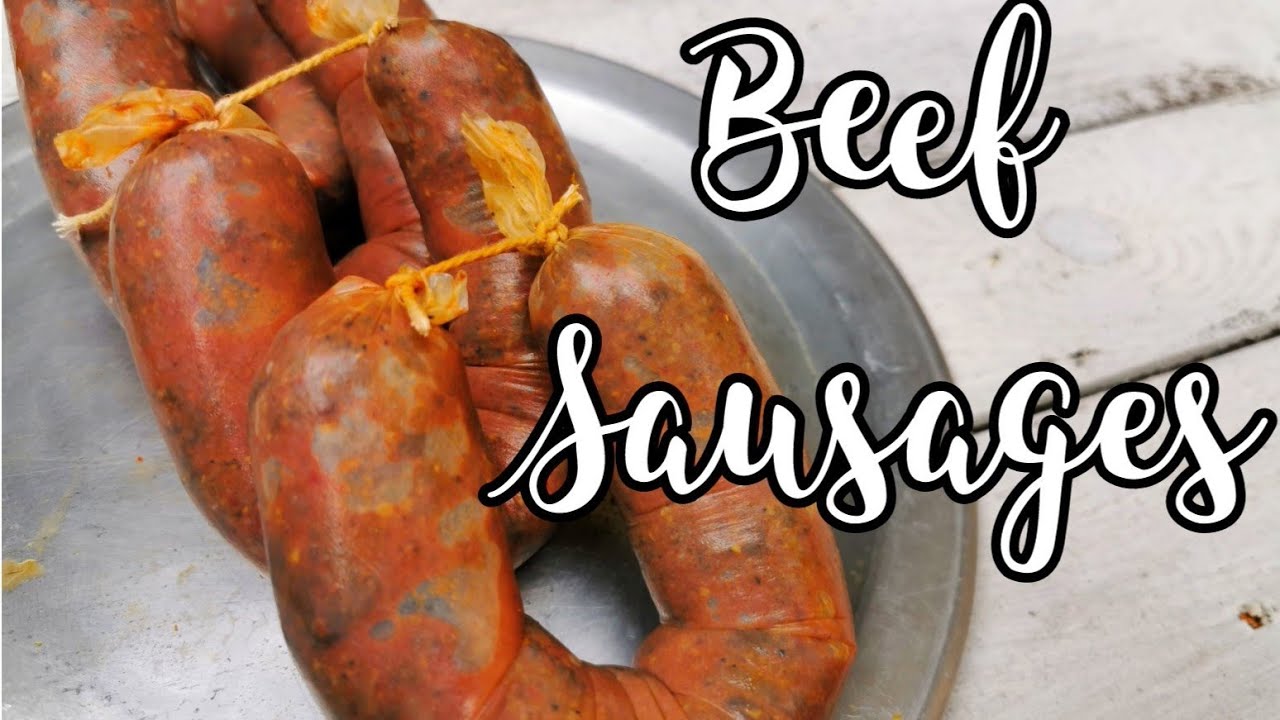 Goan Style Beef Sausages | Beef Sausages | Goan Recipes