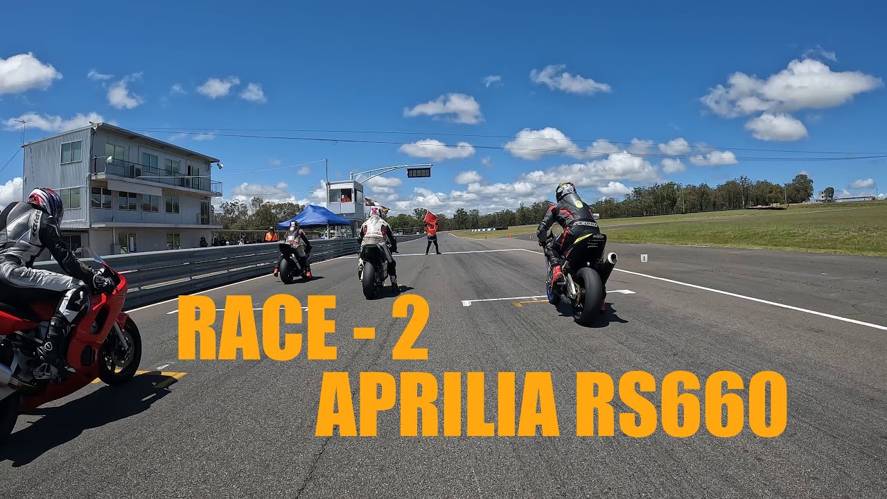 2022 SDRRC - Supertwins & Pre2k - Round 5 - Race 2 - Onboard Aprilia RS660