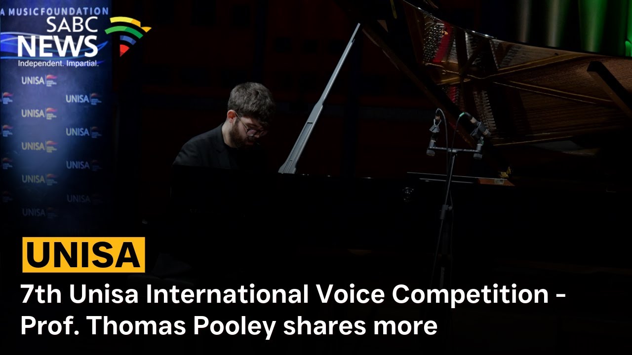 7th Unisa International Voice Competition - Prof. Thomas Pooley shares more