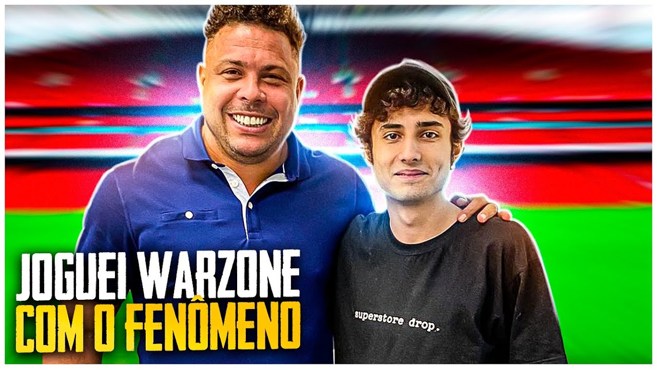JOGUEI com o RONALDO FEN&Ocirc;MENO!! 😱 SURREAL 🔥 COD: WARZONE
