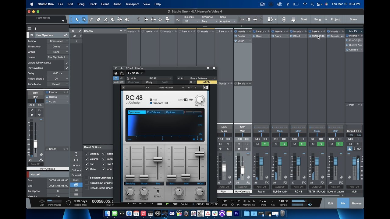 M1 Mac Apple Silicon Plugin compatability Quick Demo. Studio One 5