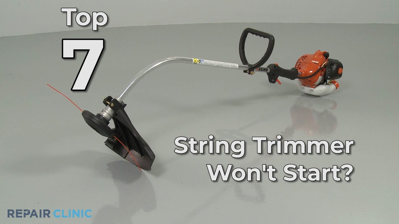 Top Reasons String Trimmer Not Starting &mdash; String Trimmer Troubleshooting