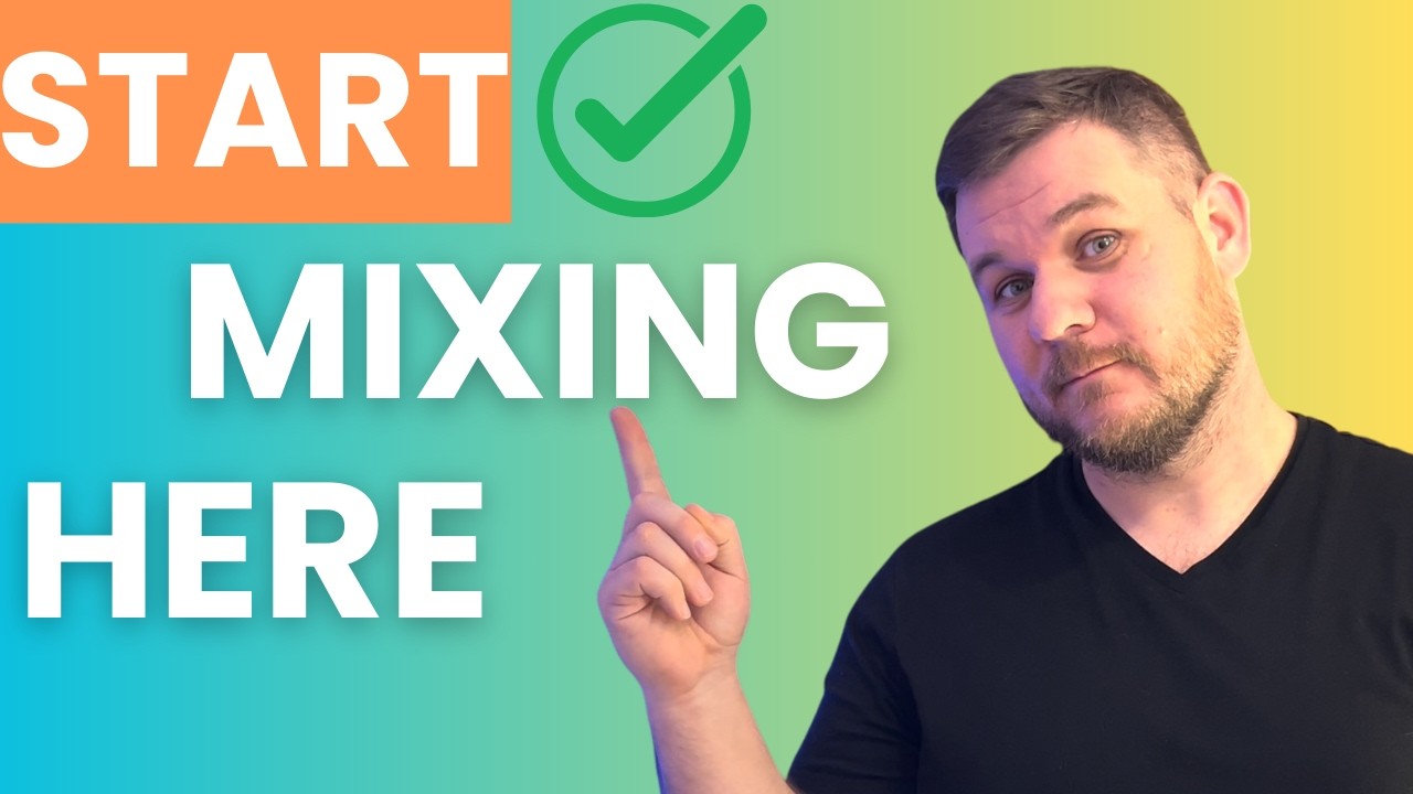 Your First Mix: EQ, Compression & Gain Staging (Made Simple)