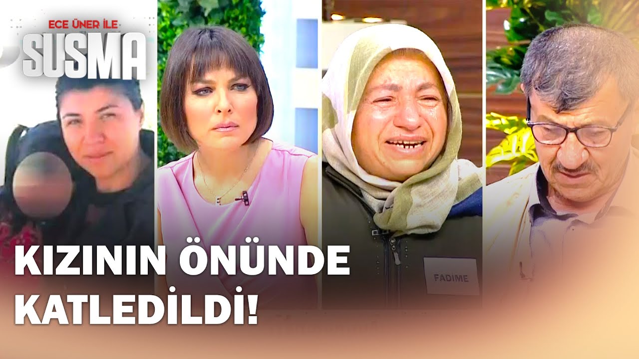 Emine Bulut'un Acılı Ailesi Canlı Yayında! - Ece Üner ile Susma 86.Bölüm